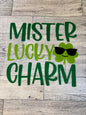 Mister Lucky Charm Transfer for Shirt (Direct To Film)